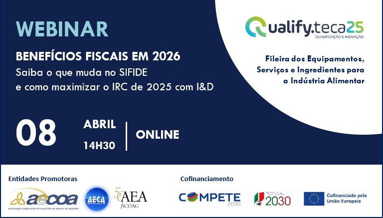 Dia 08 de abril 2026 | Webinar “BENEFÍCIOS FISCAIS EM 2026”
