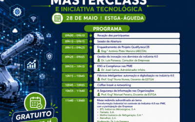 Masterclasse e Iniciativa Tecnológica em Águeda sobre inovação e Indústria 4.0
