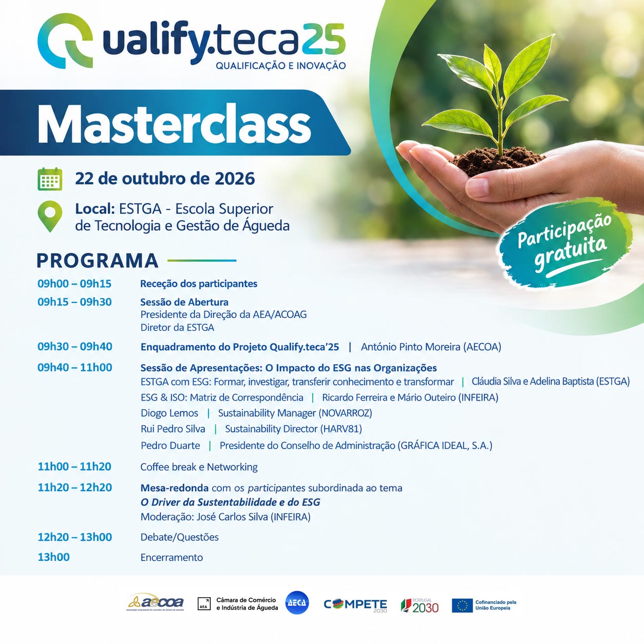 Masterclasse em Águeda debate impacto do ESG nas empresas